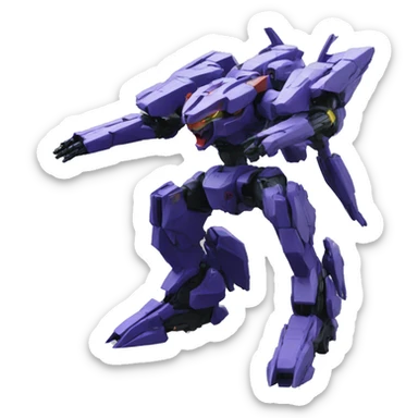 Evangelion mech sticker