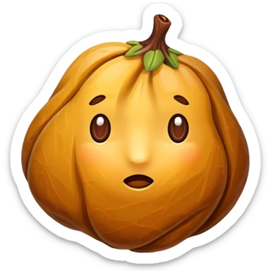 Dried raisin fruit  sticker