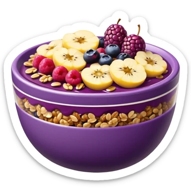 açai bowl sticker