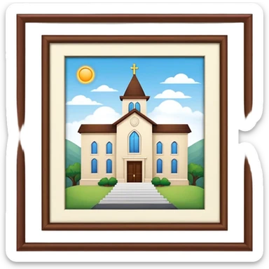 Jehovah witness hall sticker