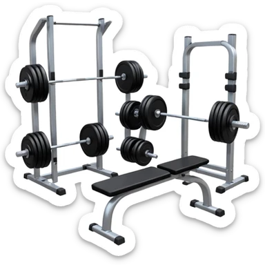 training gym sticker