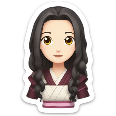 Kamado nezuko sticker