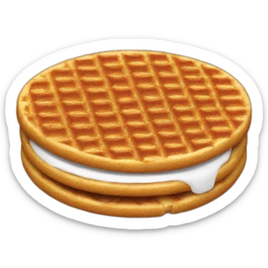 stroopwafel sticker