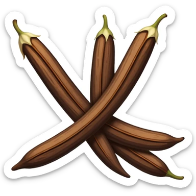 vanilla beans sticker