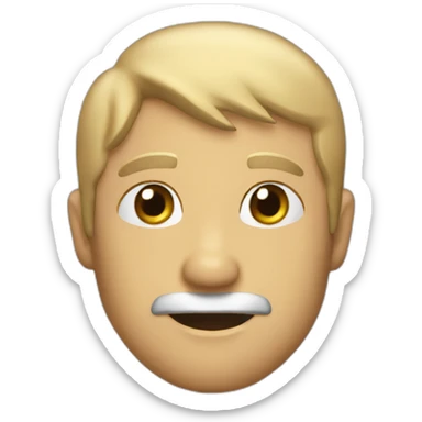 😑 entrain de boire biere sticker