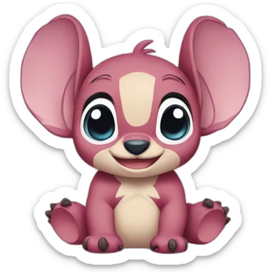 Cute Stitch sticker