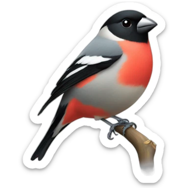 party bullfinch sticker