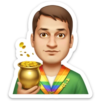 Rainbow Road sticker