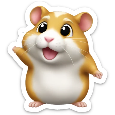 hamster in school board sticker