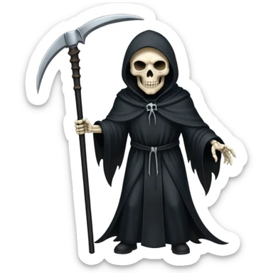 The Grim Reaper sticker