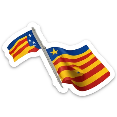 Flag catalonia sticker