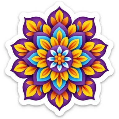 Kambi kolam sticker