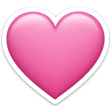Pink Heart  sticker