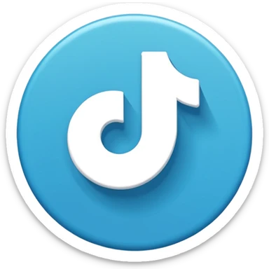 Create a tiktok verified account logo  sticker