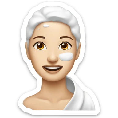 skin care sticker