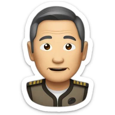 oh my george takei sticker