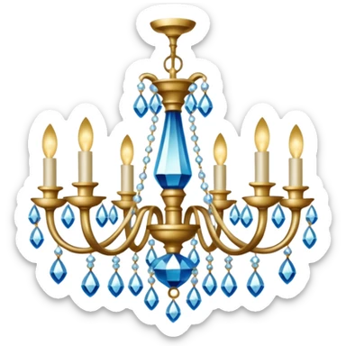 Home Chandelier sticker