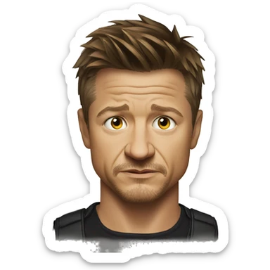 Jeremy renner sticker