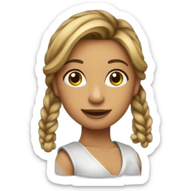 Belley dancer sticker