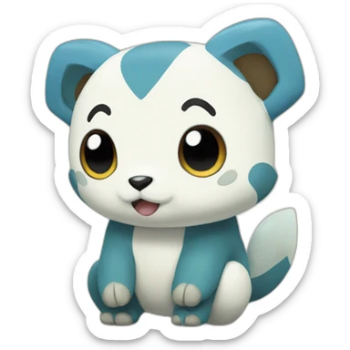 Pokemon Oshawott sticker