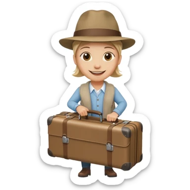 I moved to Little Rock in the state of Arkansas sticker