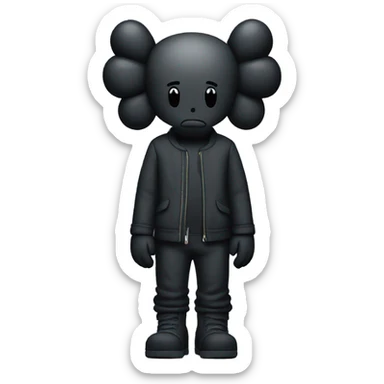 KAWS  sticker