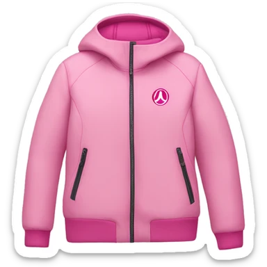 make a pink lululemon jacket sticker
