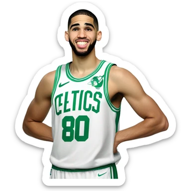 Jayson tatum bosto celtics  sticker