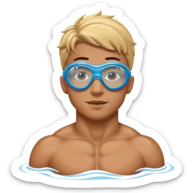 college swimming champion sticker