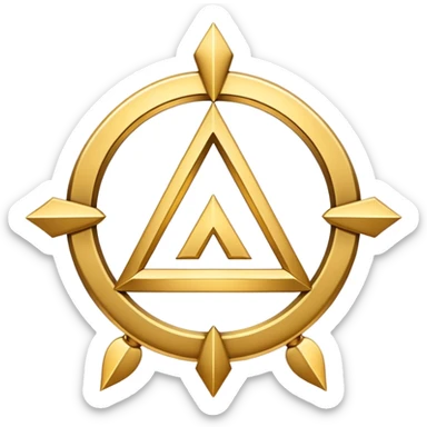 Aryan symbol sticker