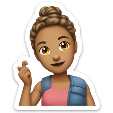 🙇🏼‍♀️+👃🏼👊🏼 sticker