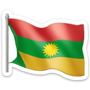 Kurdistan flag emoji sticker