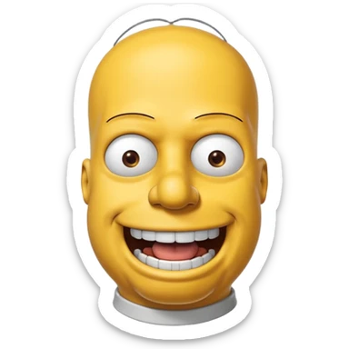 the simpsons, Different every character, only one at a time. sticker