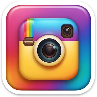 instagram logo emoji test sticker