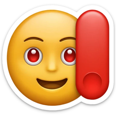 crie um amoji de alerta de spoiler sticker