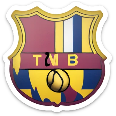 Barcelona logo sticker