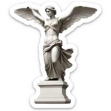 victory-of-samothrace-statue sticker