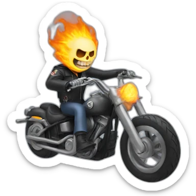 Disney pixar ghost Rider sticker