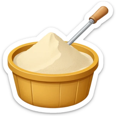 bote blanco de colágeno en polvo de vainilla sticker