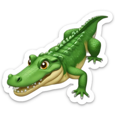 crocodile sticker