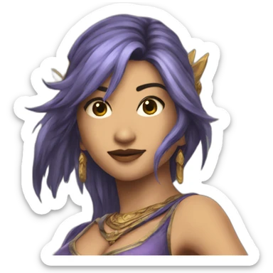 Bollywood final fantasy tactics dancer sticker