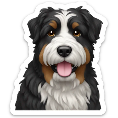 Bouvier bernois sticker
