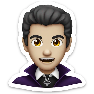 Vampire sticker