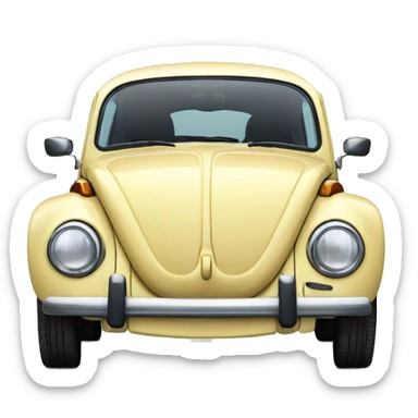 Volkswagen Beetle sticker