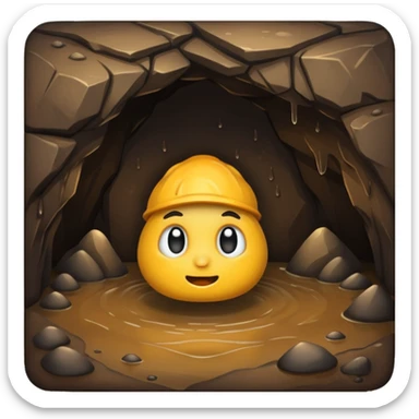 muddy cave sticker