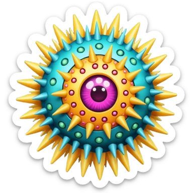 virus sticker