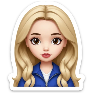 pretty bratz baddie, sabrina carpenter sticker