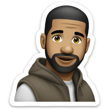 Drake the rapper sticker