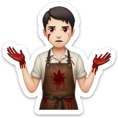 killer Dead by Daylight Evan MacMillan sticker
