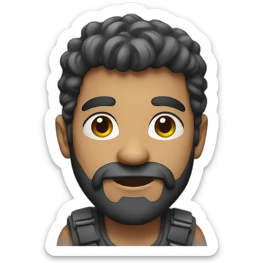 a tall giant sticker